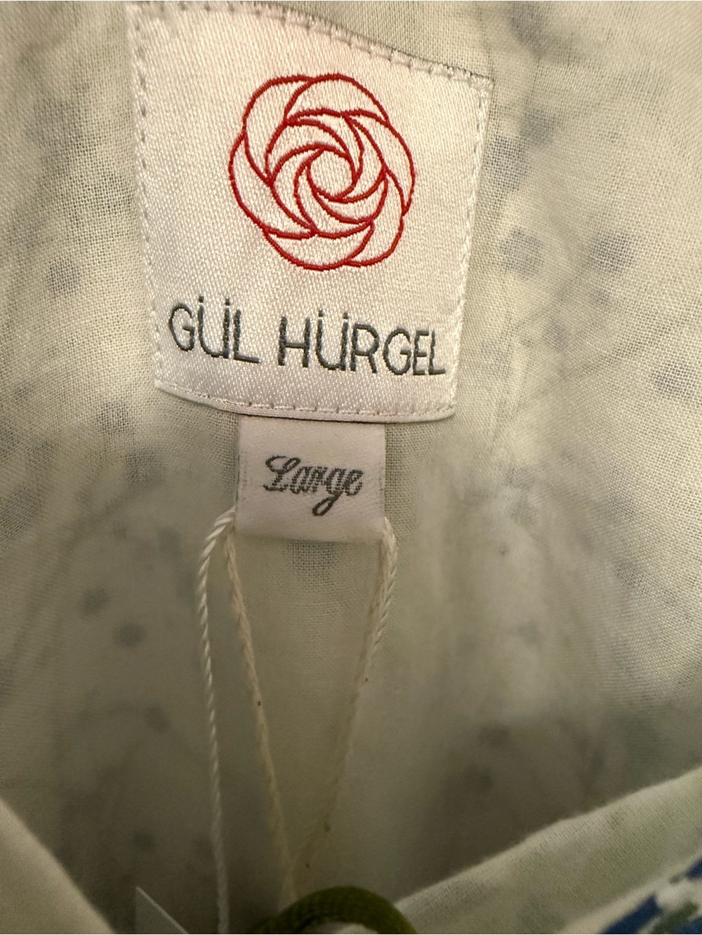 Gül Hürgel Women's Maxi Dress in blue and green floral